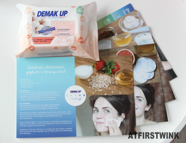 Demak'Up Detox Challenge DIY mask cards
