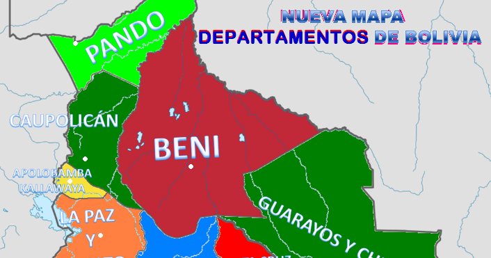 SENTIMIENTOS FEDERALISTAS EN BOLIVIA: BOLIVIA 15 DEPARTAMENTOS