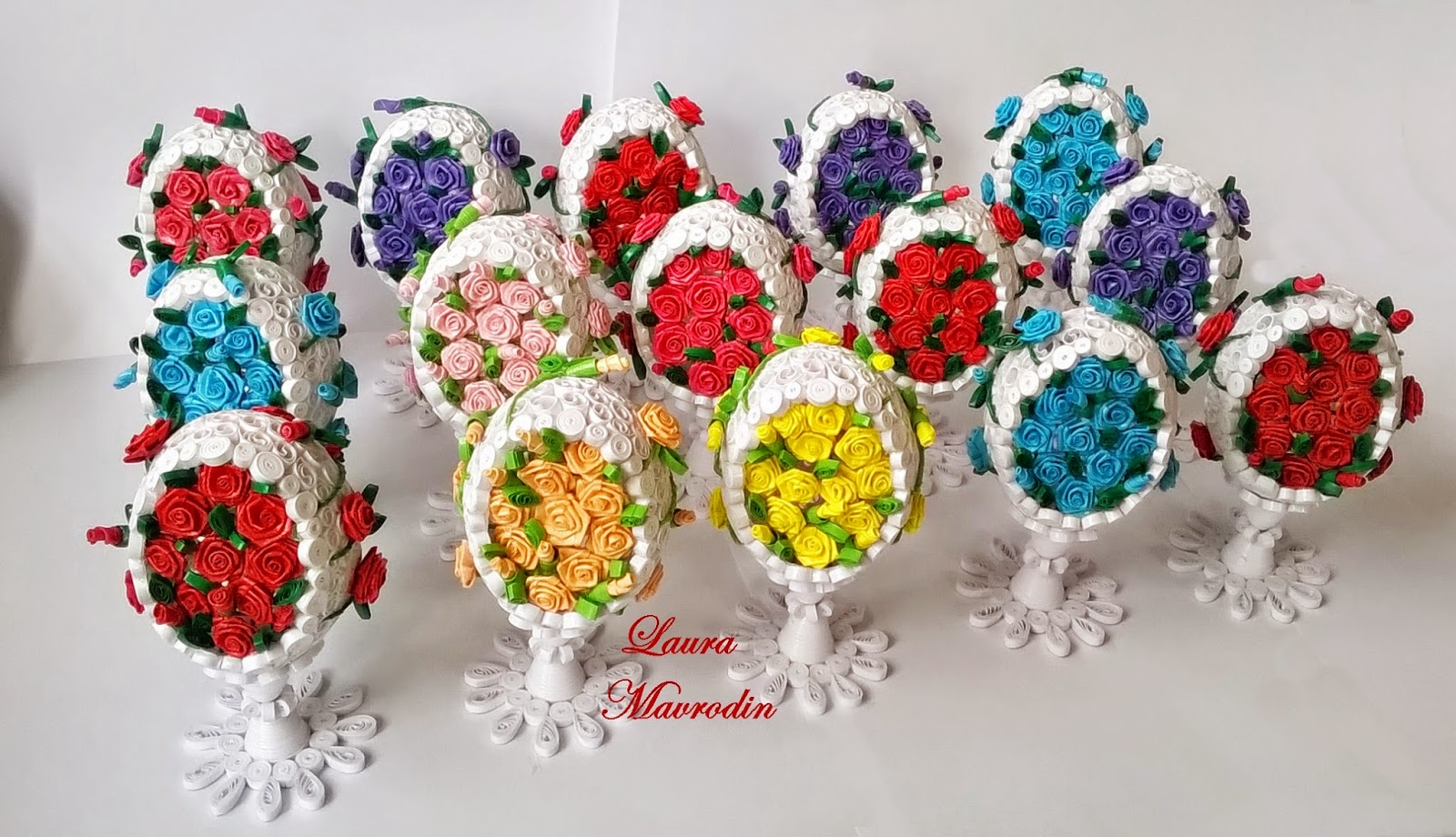 quilling my passion Oua quilling/Quilled eggs