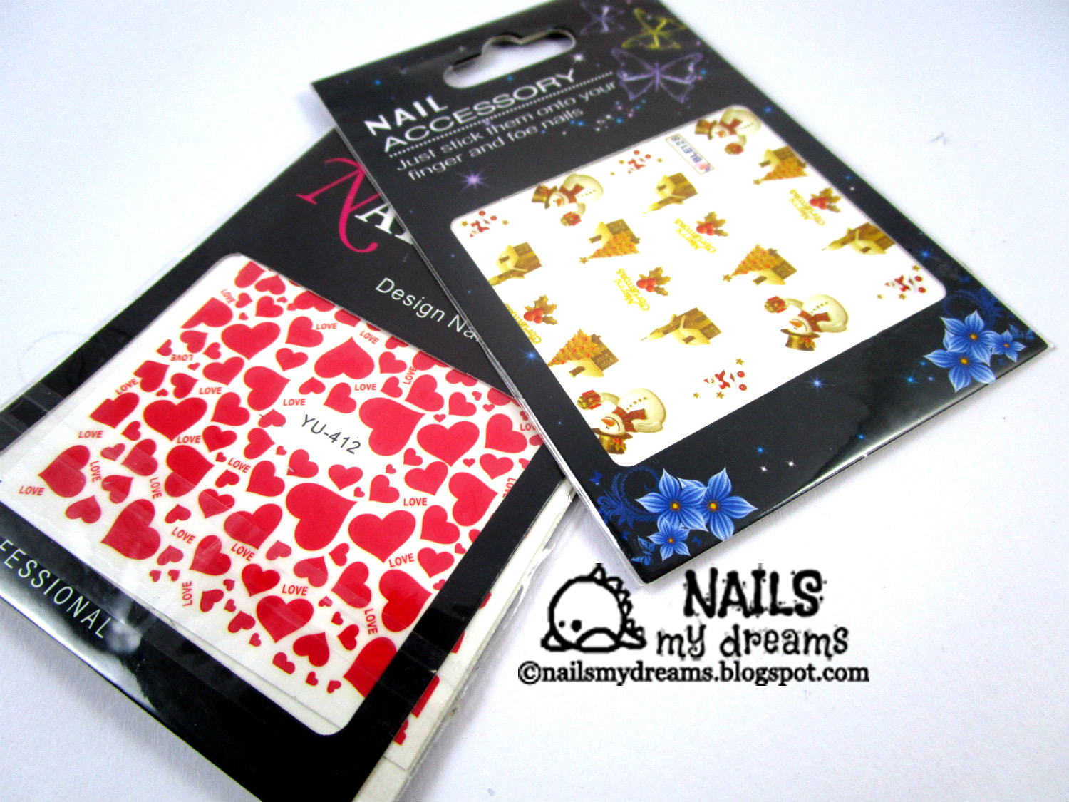 1. Nail Art Window Decals by Born Pretty - wide 8