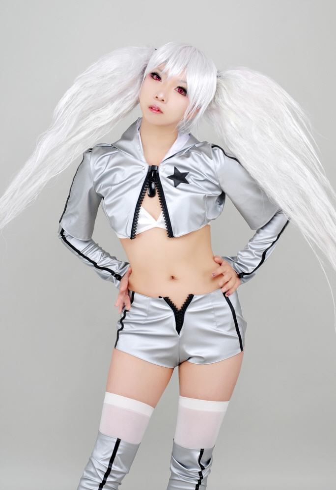 Fucking Pics - White rock shooter cosplay 22 New Porn Photos Bondage chained self she