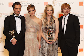 David Heyman, Emma Watson, J.K. Rowling, Rupert Grint
