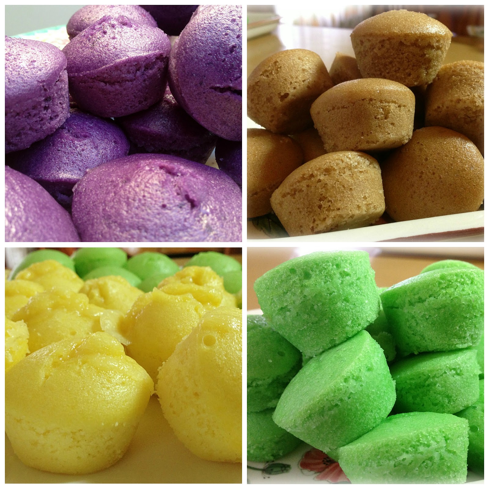 Heart of Mary Steamed rice cakes (puto) like Michelle's