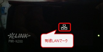 有線LANマーク
