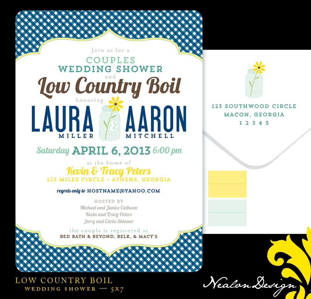Nealon Design Low Country Boil — WEDDING SHOWER