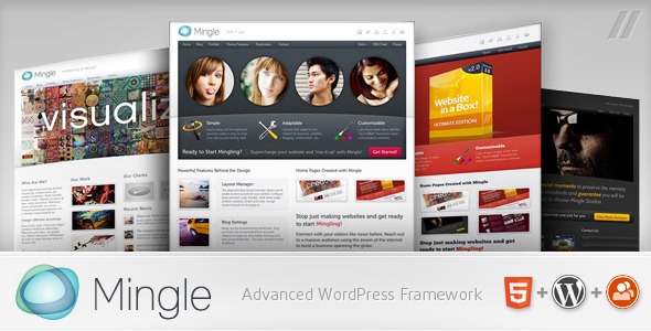 Mingle - Multi-purpose WordPress Theme Free Download by ThemeForest.