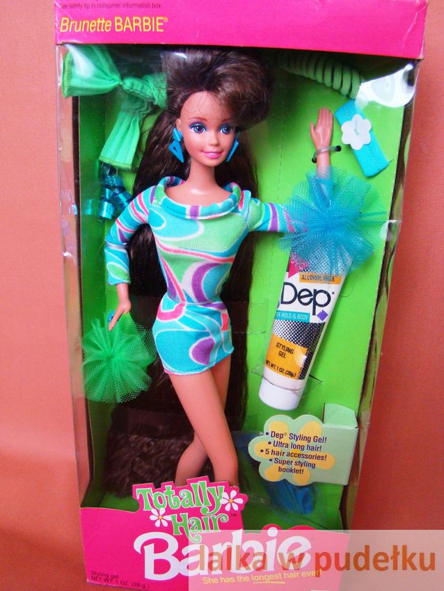 barbie totally hair brunette
