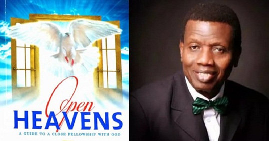 Open Heavens Daily devotion by Pastor E.A Adeboye 