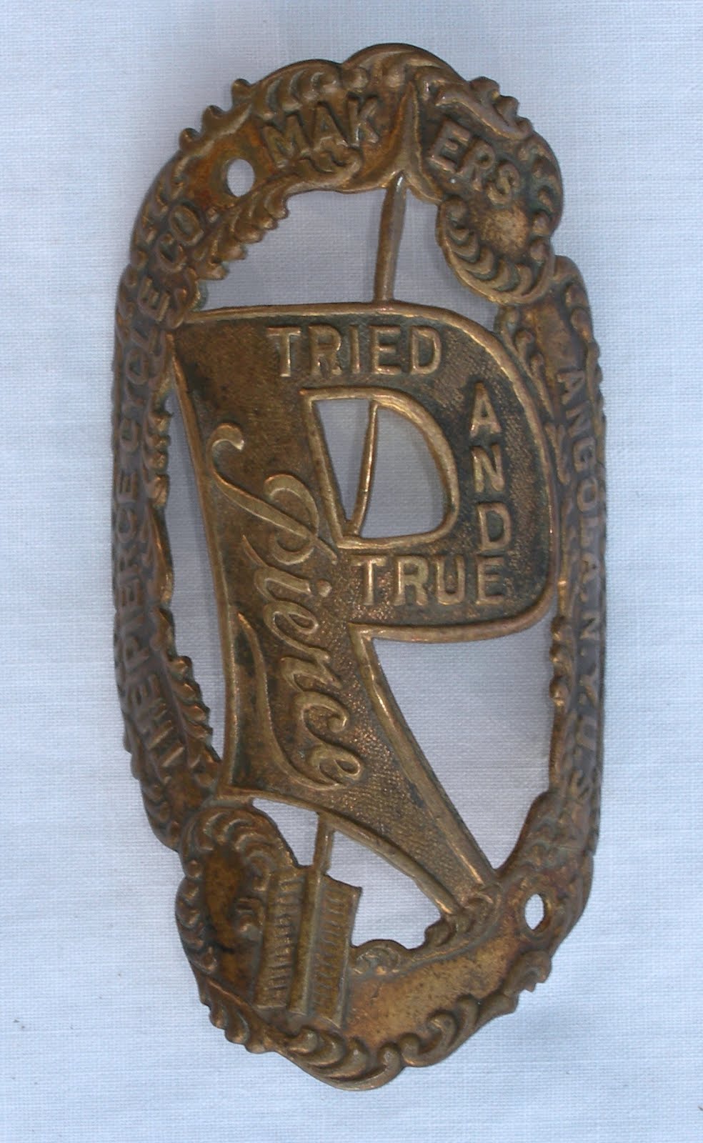 Fast Is Fast Antique Bicycle Badges