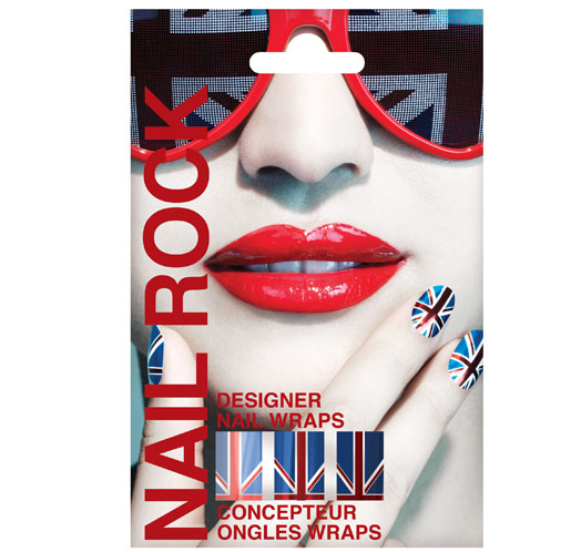 Union Jack Nail Wraps by Nail Rock - Around £7 from most fashion stores and