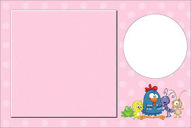 A Festa Da Galinha Pintadinha Kit Festa Rosa Poa Da Galinha Pintadinha Completo Para Imprimir