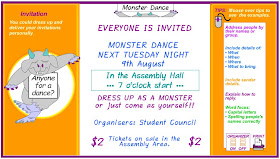 The Functional Text: INVITATION CARD EXAMPLES