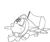 #1 Disney's Planes Coloring Page