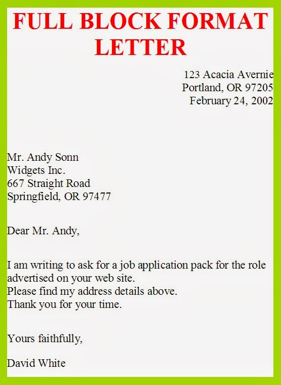 the block format business letter business letter template block style sle the block format business letter business letter template block style sle