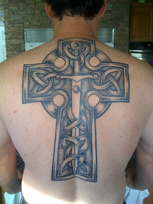 Celtic Cross Tattoo Designs For Men