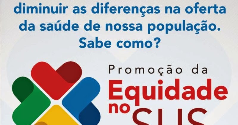Resultado de imagem para EQUIDADE SUS