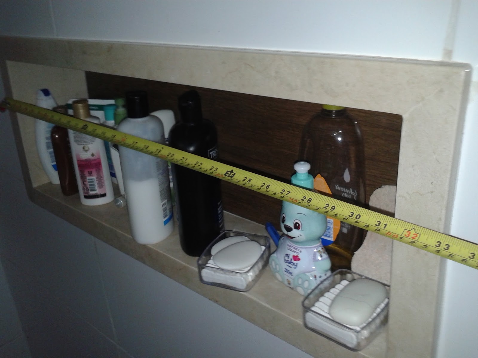 Meu par perfeitoConstruindo o meu lar Banheiro da suíte finalizado, metais, -> Nicho Banheiro Parede Estrutural Meu par perfeitoConstruindo o meu lar Banheiro da suíte finalizado, metais, -> Nicho Banheiro Parede Estrutural
