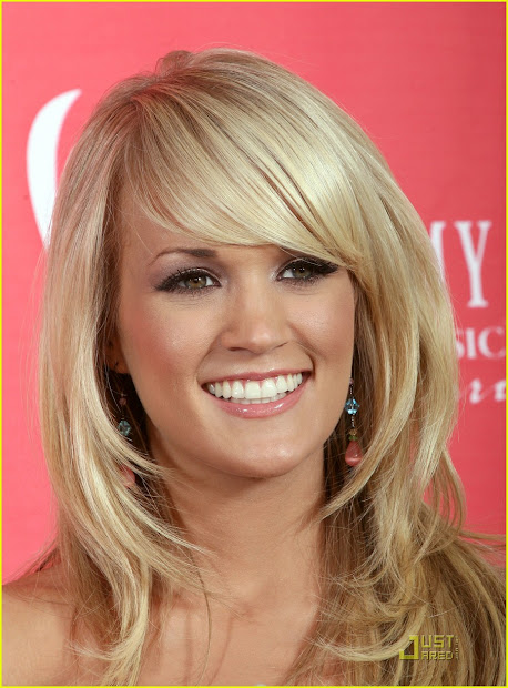 celebrity hairstyle carrie underwood