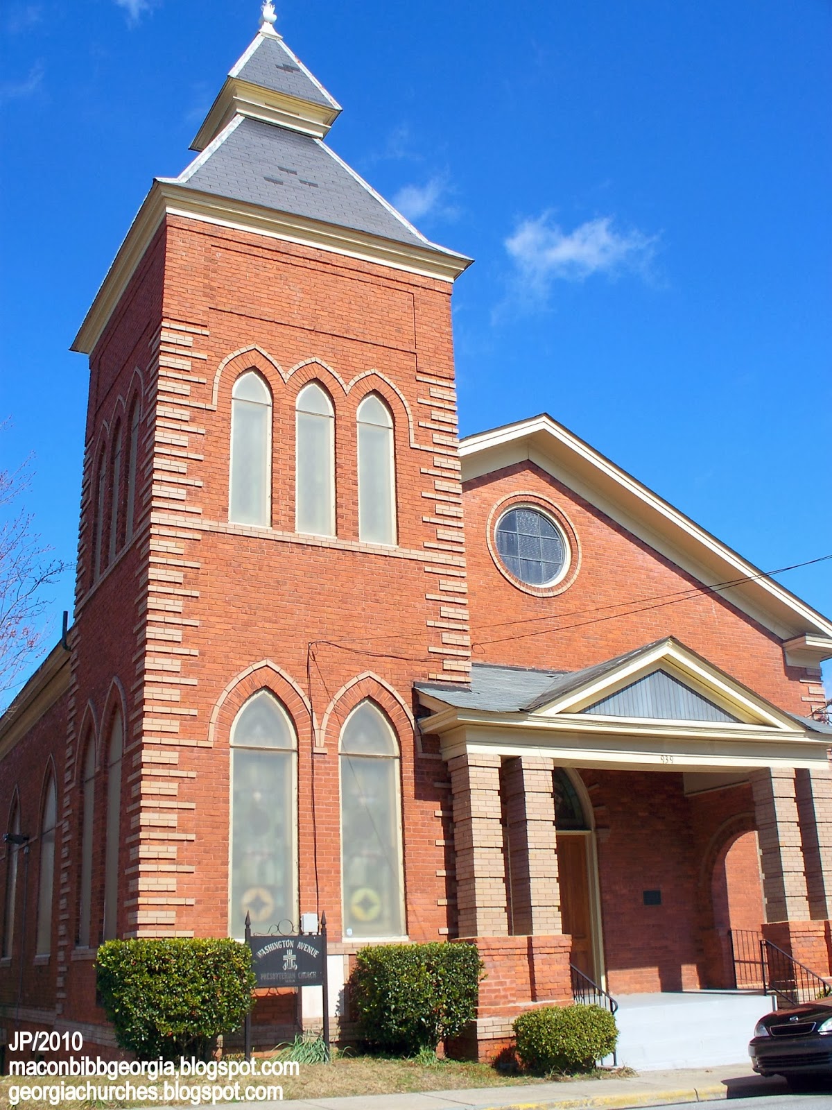 GA. FL. AL. CHURCH First Baptist Catholic Methodist Presbyterian