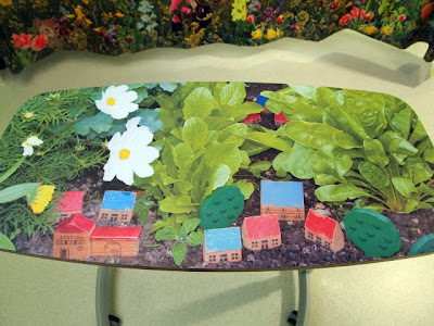 Detail of The Royal Hospital London table top by Ella Doran Detail of The Royal Hospital London table top by Ella Doran