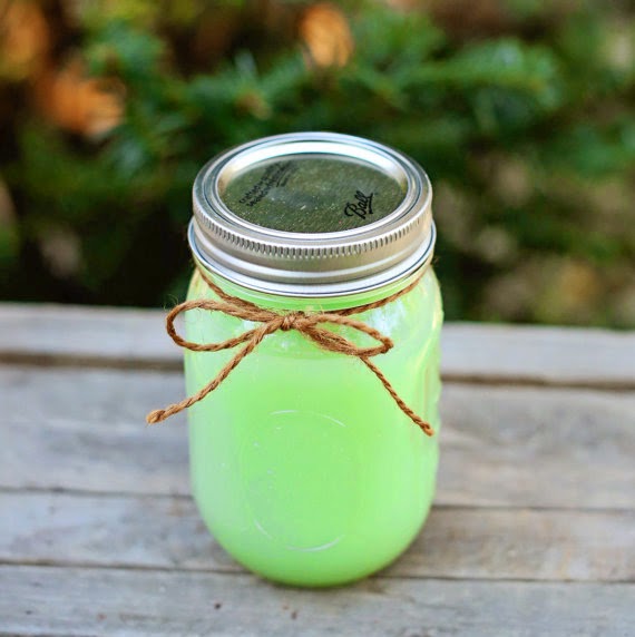 mason jar candles