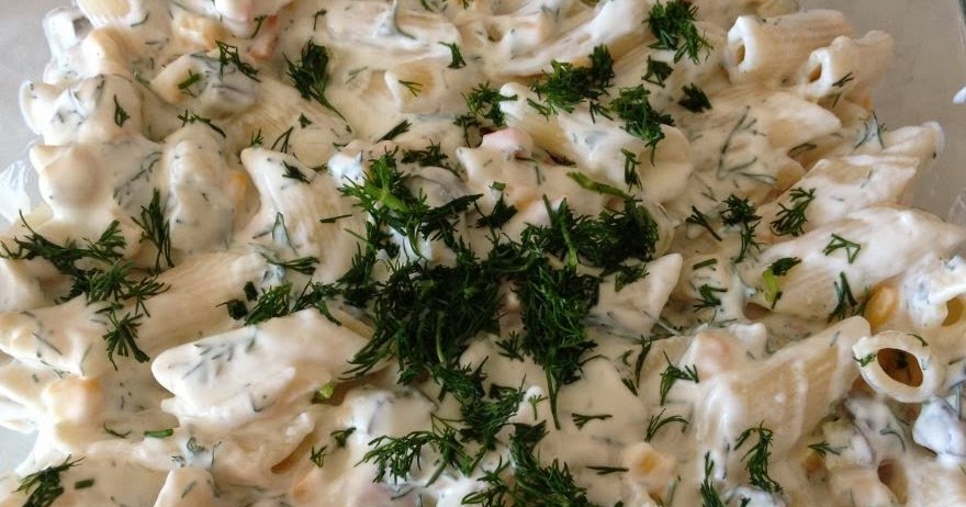 Fatoş'un Hobi Dünyası...: Labne Peynirli Makarna Salatası ...