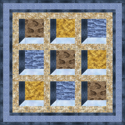 Quilt Inspiration Free Pattern Day Attic Windows Quilts