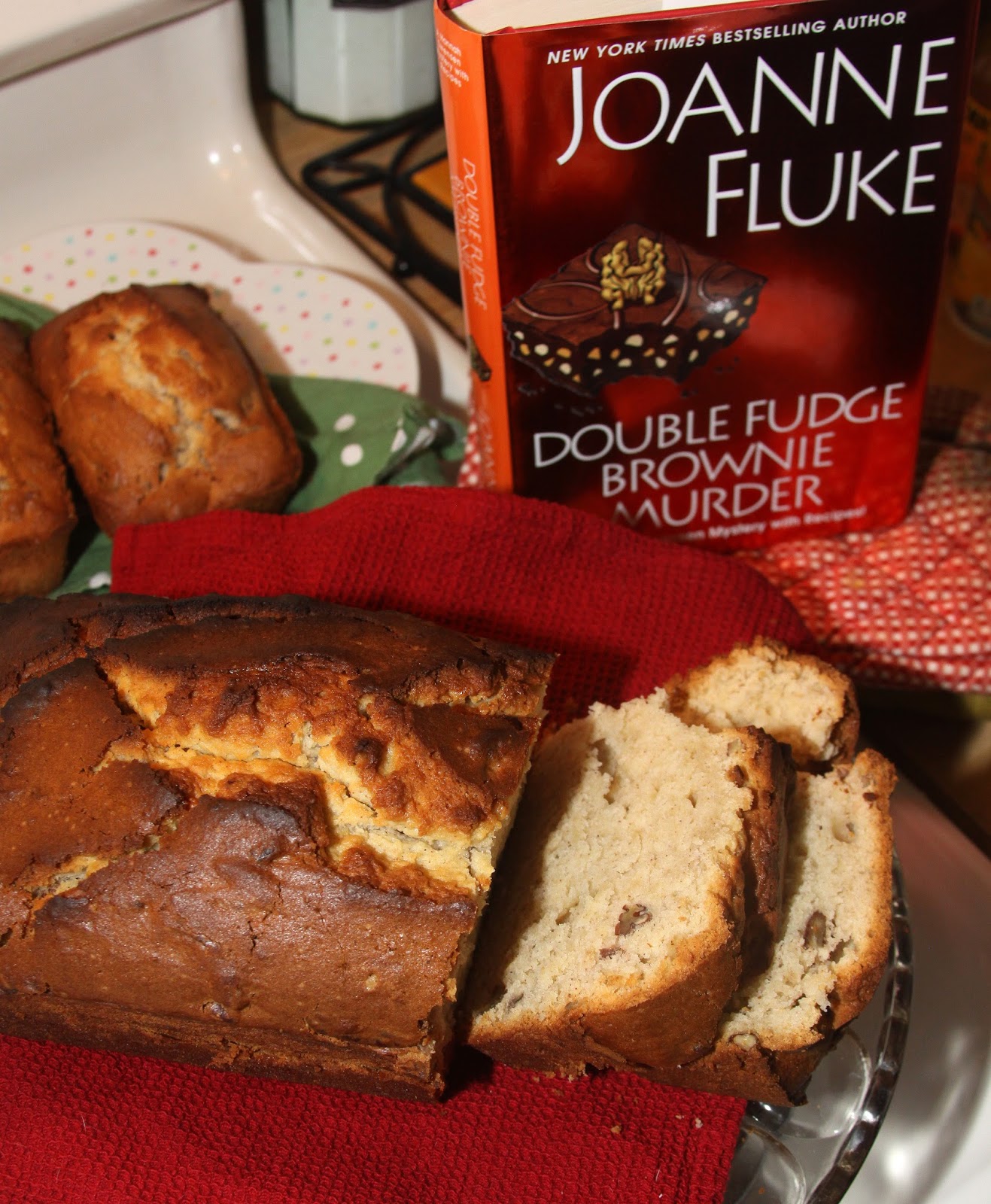For the Love of Food Pecan Applesauce Breakfast Bread