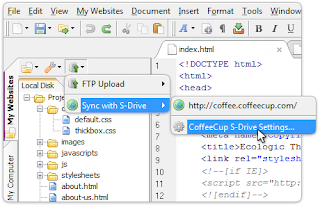 Coffee Cup Free html Editor for web designers and developers