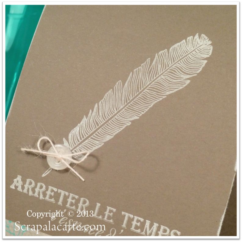 Nouveautés de Juillet Miniset de tampons Plumes et son set de dies