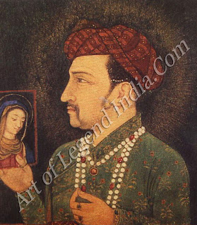 Jahangir Holding the picture of Madonna Jahangir Holding the picture of Madonna