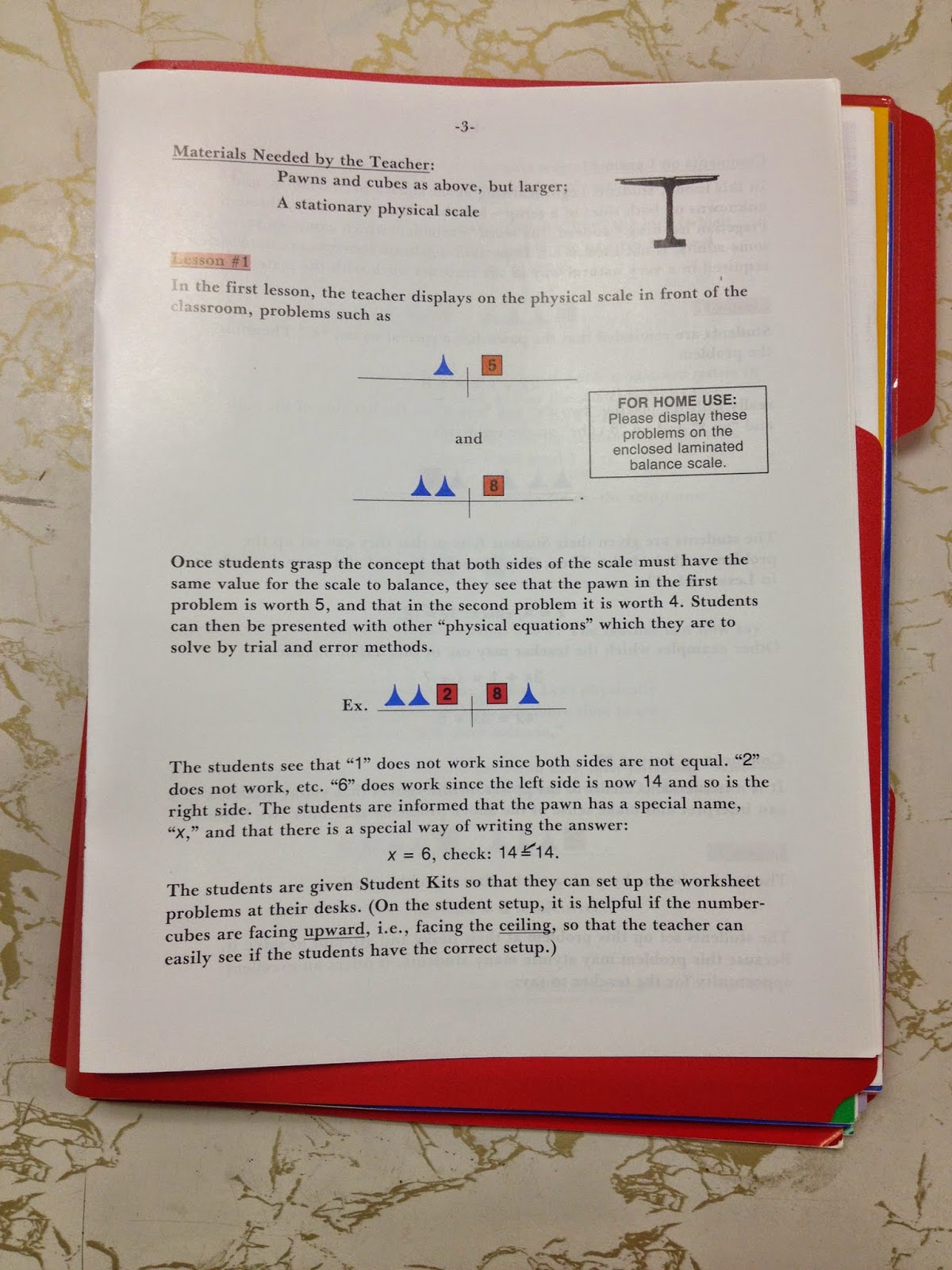 The Classy Teacher The One With Hands On Equations