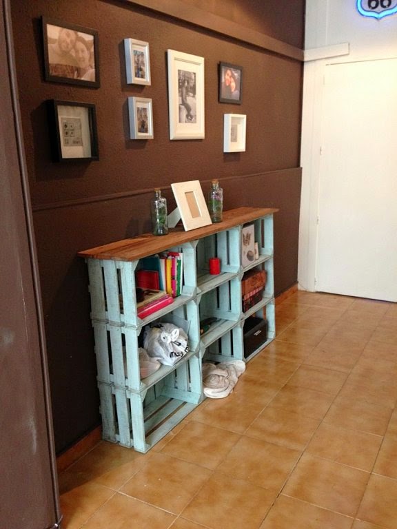 Ideas para decorar con cajas de fruta Ideas para decorar con cajas de fruta