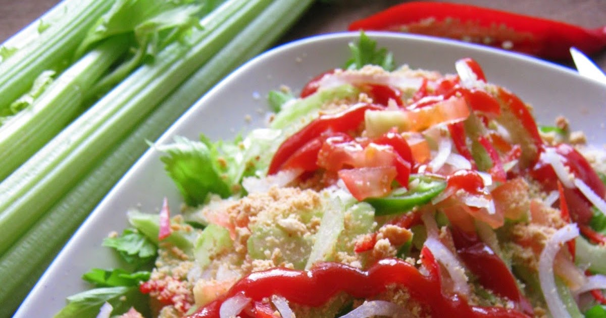 KARI LEAFS Malaysian flavour's CELERY STALK SALAD