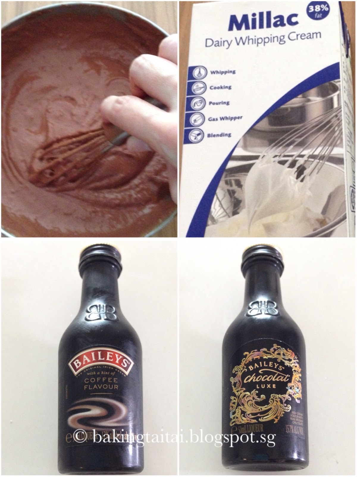 Baking Taitai 烘焙太太: Highly recommended Bailey's Chocolate and Coffee ...