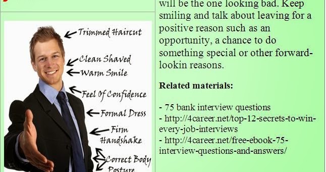 bank interview questions why did you leave your last job why did you leave your last job