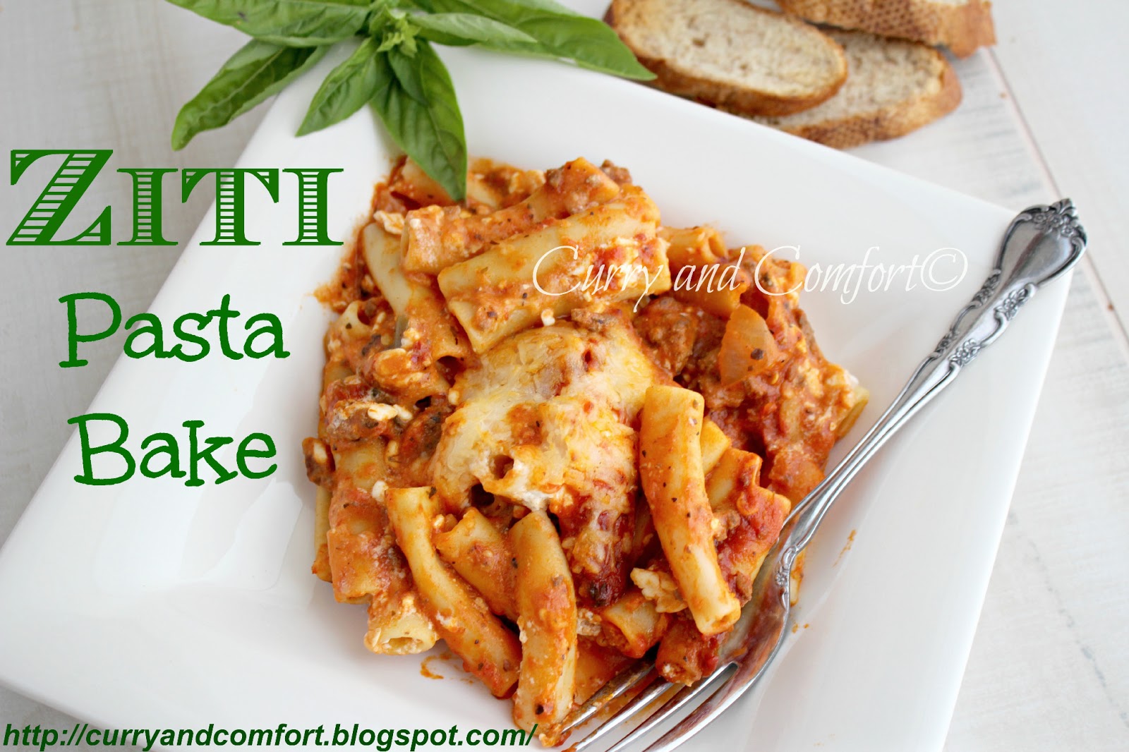 Kitchen Simmer Ziti Pasta Bake