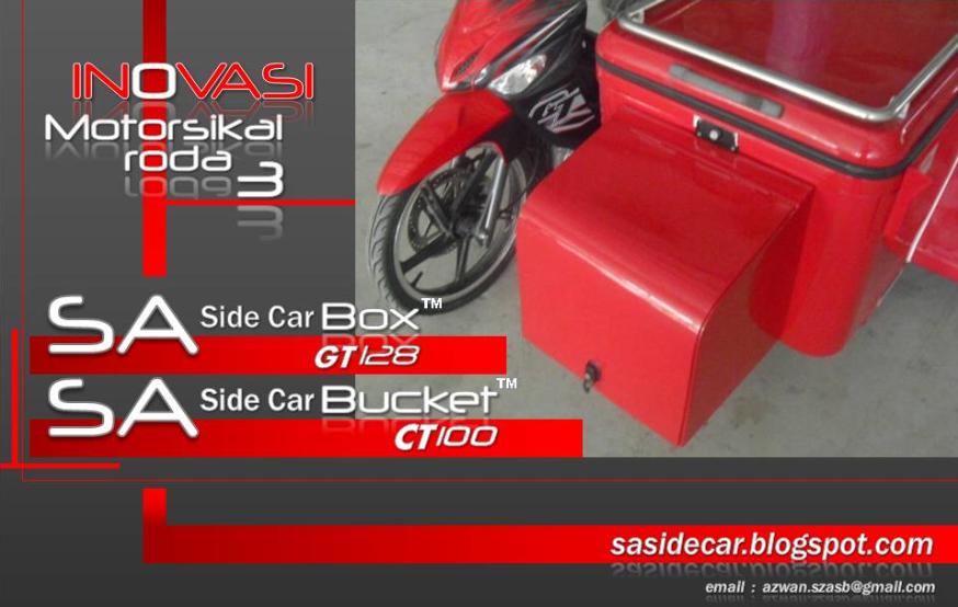 Inovasi Motorsikal Roda Tiga (SA Sidecar Box GT128)