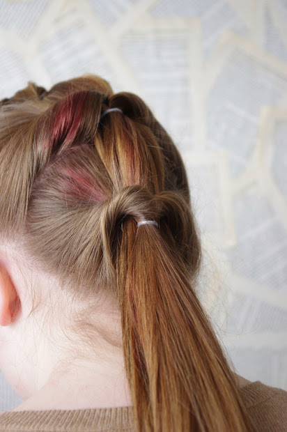 enchanted hairstyles topsy tail