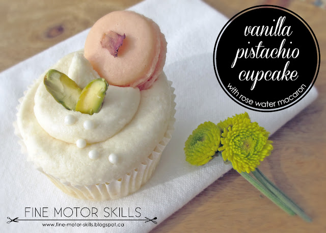 Vanilla Pistachio Cupcake