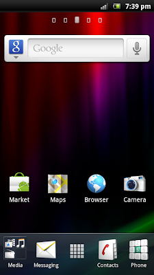 Screenshot of Android (version 2.3)