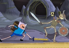 Adventure Time Finn Bones İskelet Savaşı
