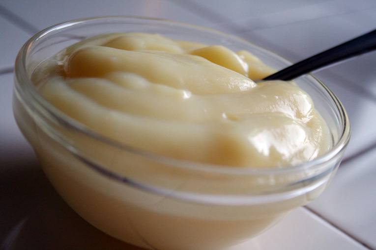 Vanilla Custard eatTALK food for blog