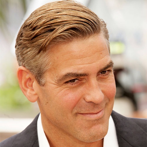 To achieve this formal hairstyle, have the sides and back of your hair cut