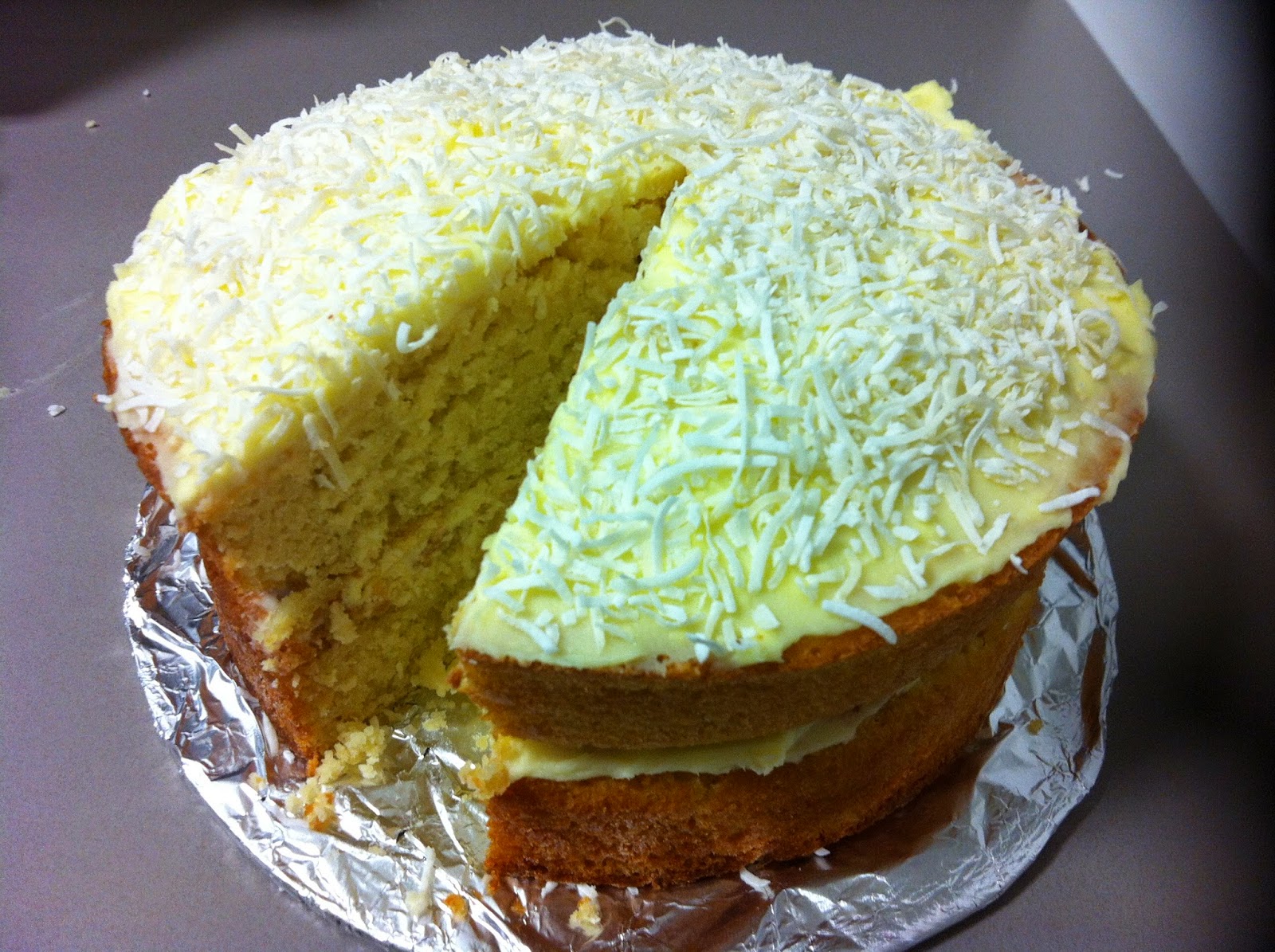 Coconut Cream Cake Laws of the Kitchen