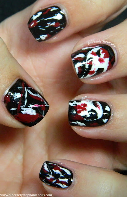 valentines day nail art