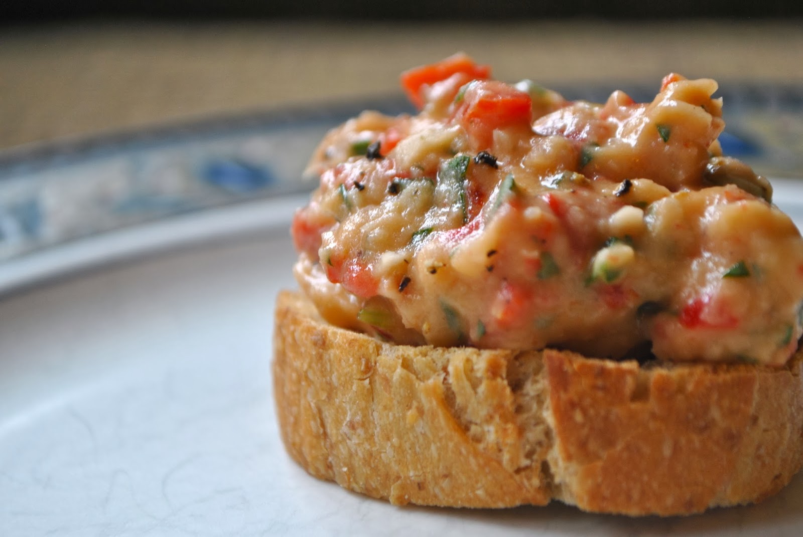 Recipe Doodle CANNELLINI BEAN DIP WITH PIQUILLO PEPPERS