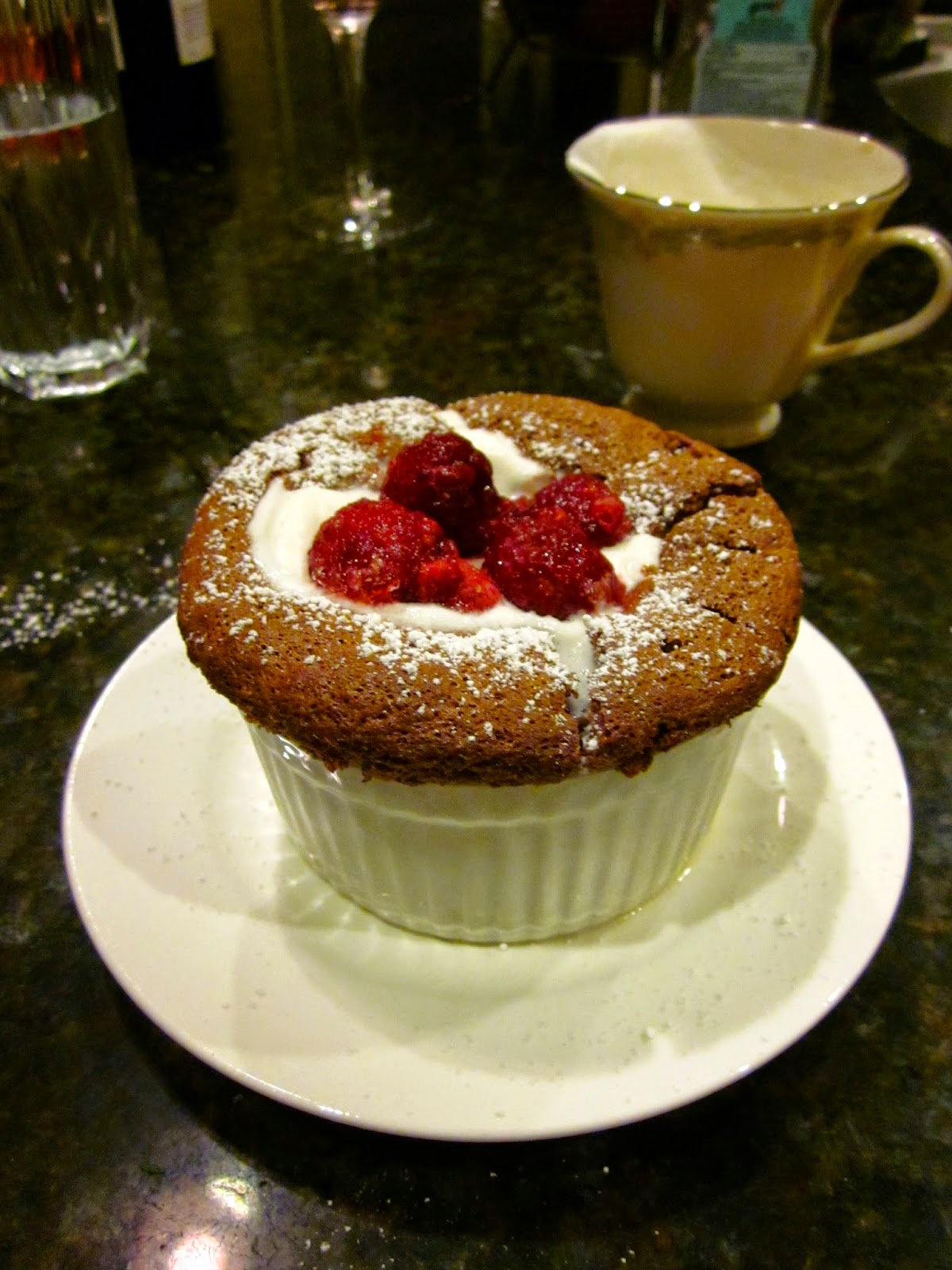 Slow Plates Bittersweet Chocolate Soufflés