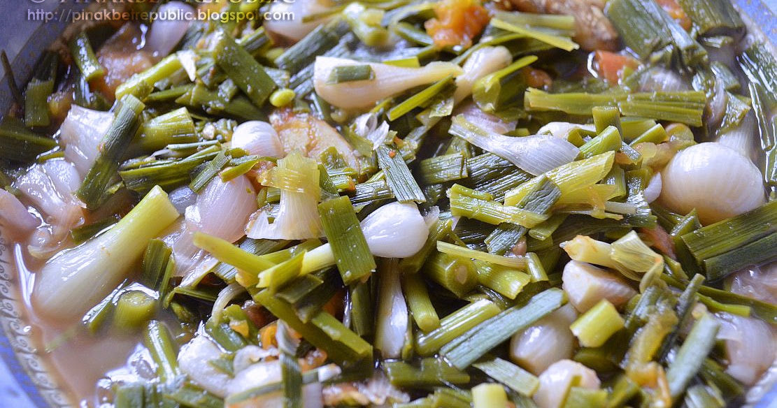 pinakbet a bawang, young garlic stew PINAKBET REPUBLIC