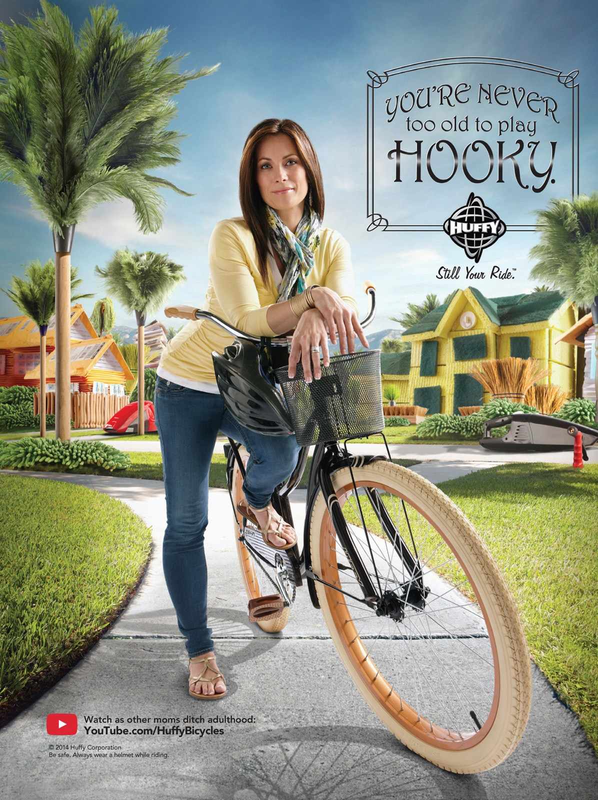The Ethical Adman Bicycle ads say moms' lives are all about housework